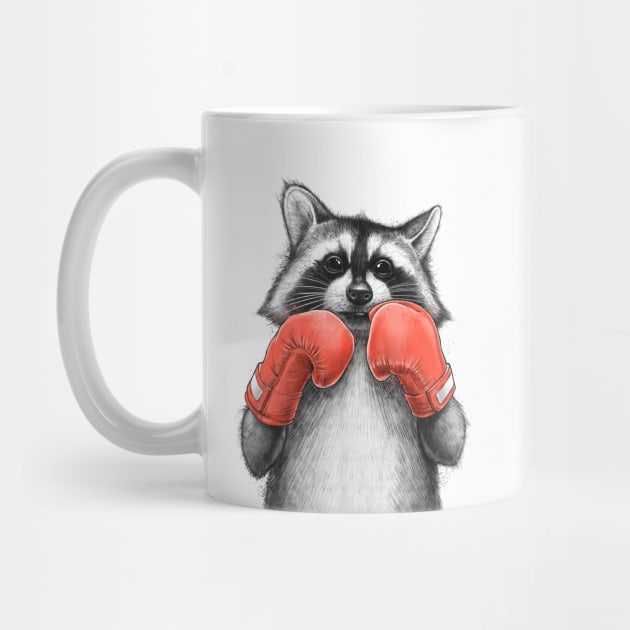 Raccoon boxer by NikKor